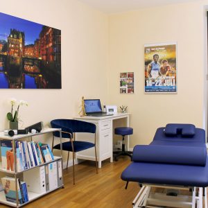 Behandlungsraum | Physio Revital Praxis in Eppendorf – Hoheluft